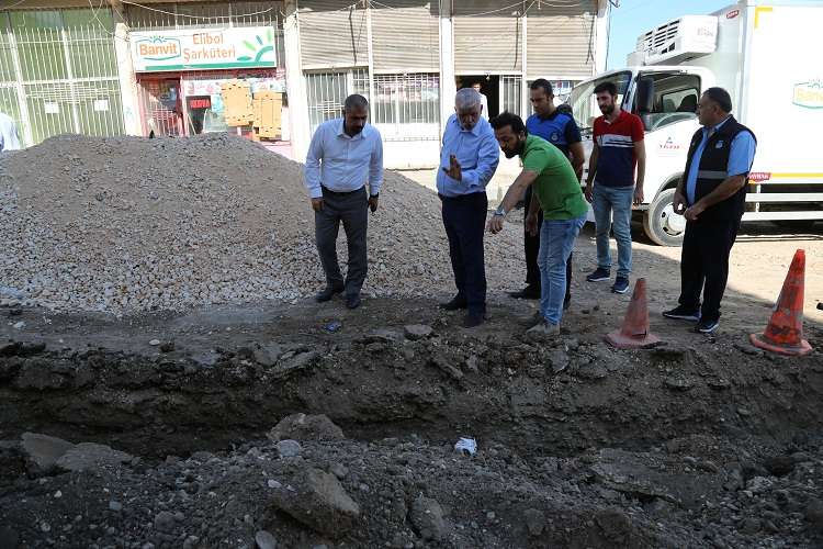 Başkan Kaya, Fatih Mahallesi’nde Yapılan Çalışmaları Denetledi 